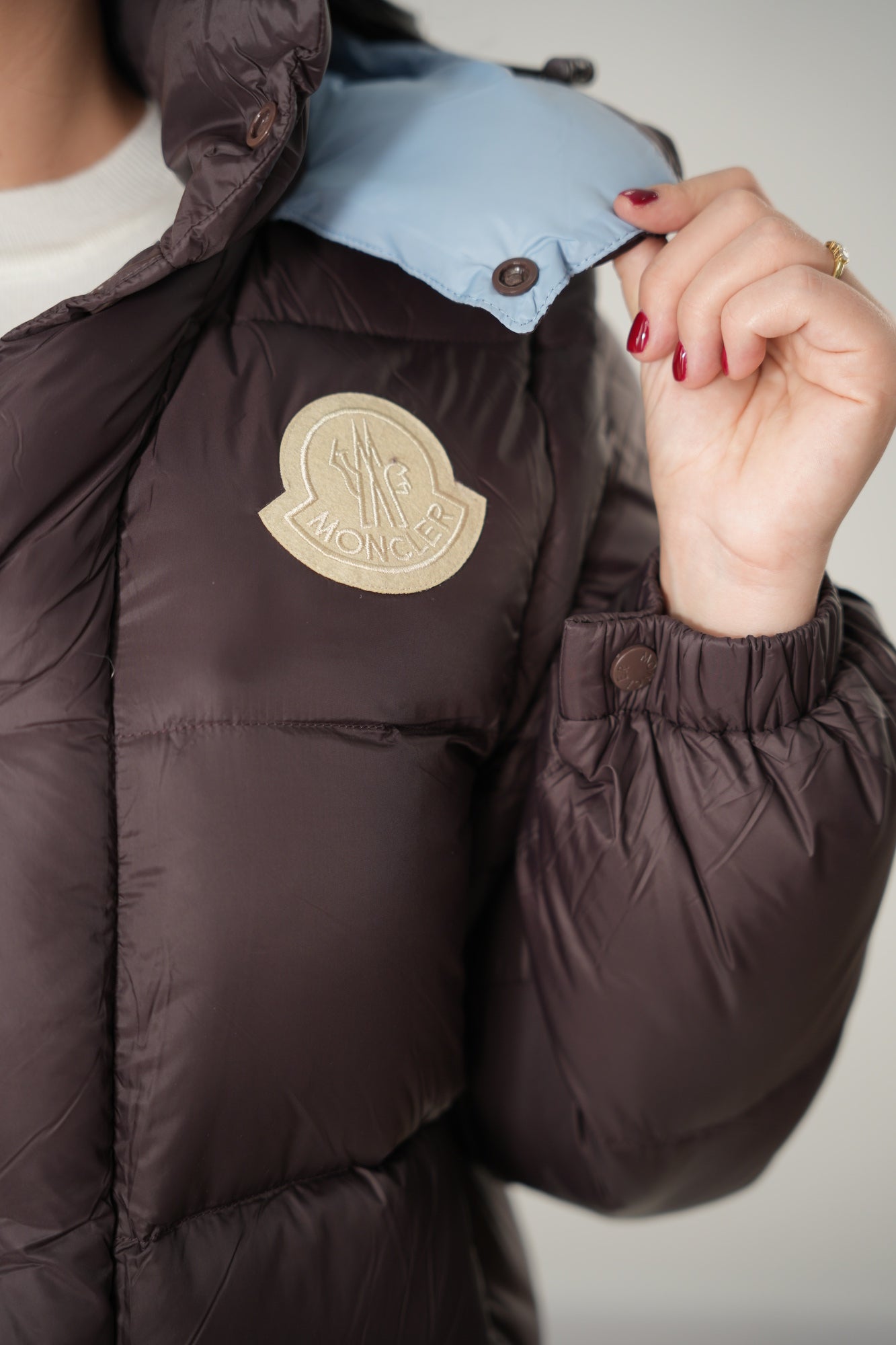 Regular-Length Down Jacket - 100% Down Filling