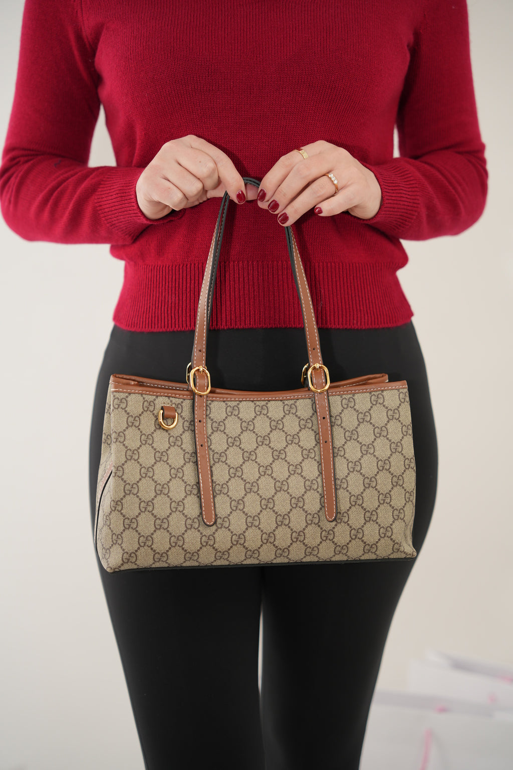 Signature Structured Tote Bag