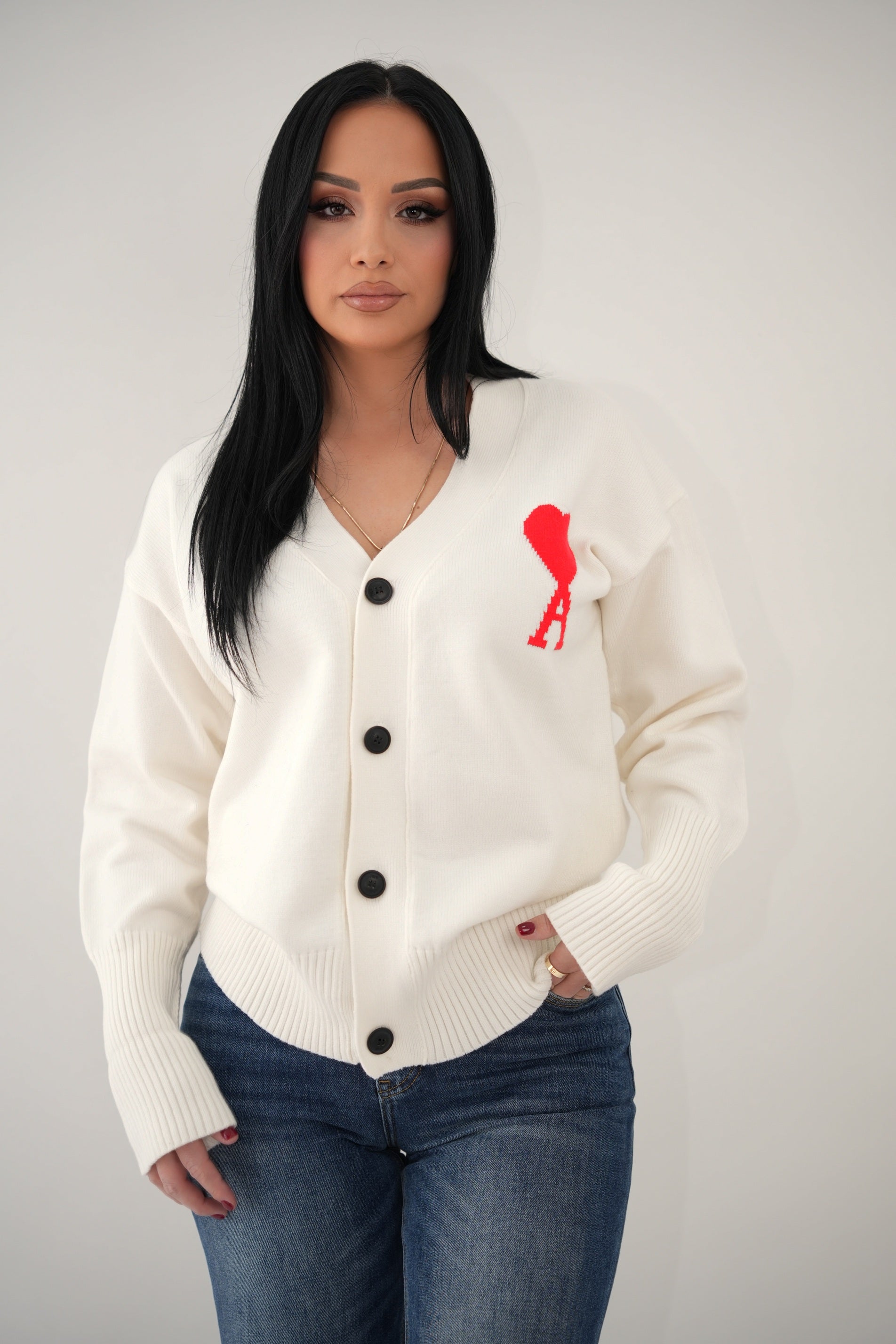 Inspired Cardigan - Paris Style